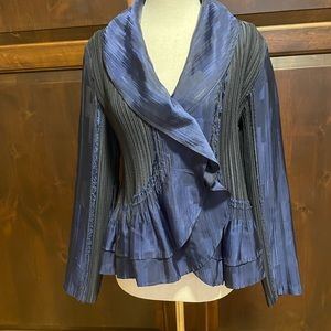 Stunning Issey Miyake  dress blouse.